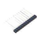 WCON 2.54 mm Pitch Round Pin Header Double Row H = 3.0 Black Color ROHS